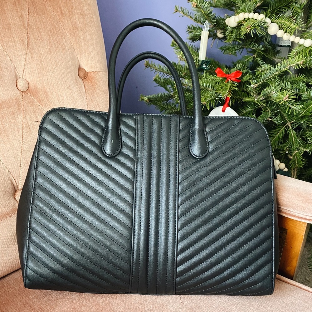 A New Day Pleather Moto Tote